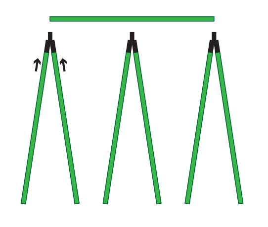 18272 - Pea and Bean frame - building frame