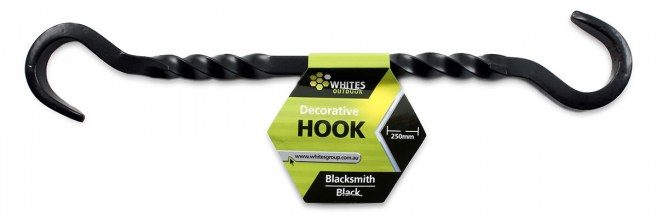 18122---blacksmith-hook-250mm-black